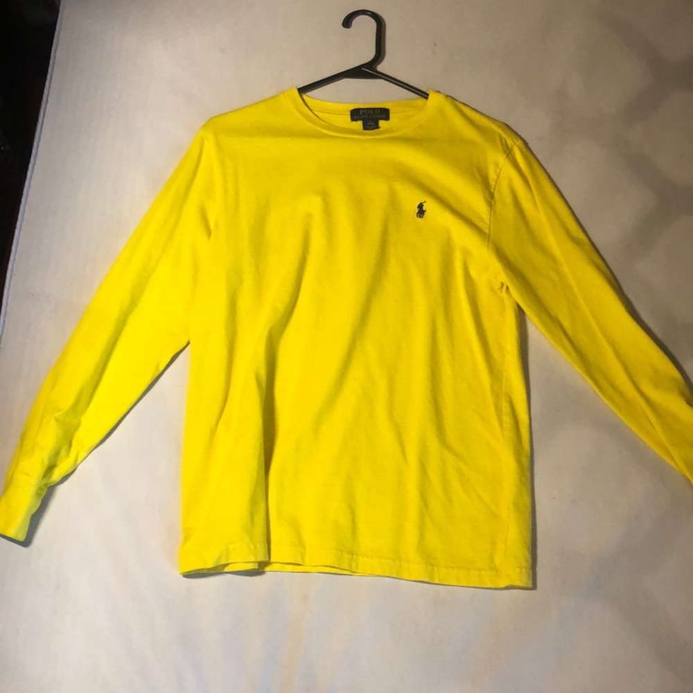 Yellow Polo Long sleeve shirt
